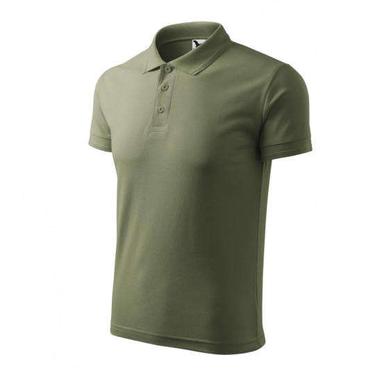 Vyriški Polo Marškinėliai PIQUE Khaki, 200 g/m²