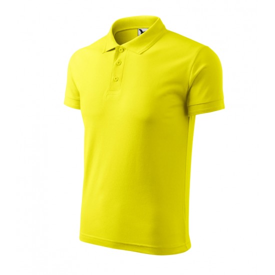 Vyriški Polo Marškinėliai PIQUE Lemon, 200 g/m²