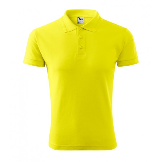 Vyriški Polo Marškinėliai PIQUE Lemon, 200 g/m²
