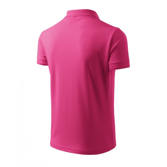 Vyriški Polo Marškinėliai PIQUE Magenta, 200 g/m²