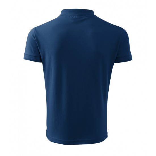 Vyriški Polo Marškinėliai PIQUE Midnight blue, 200 g/m²