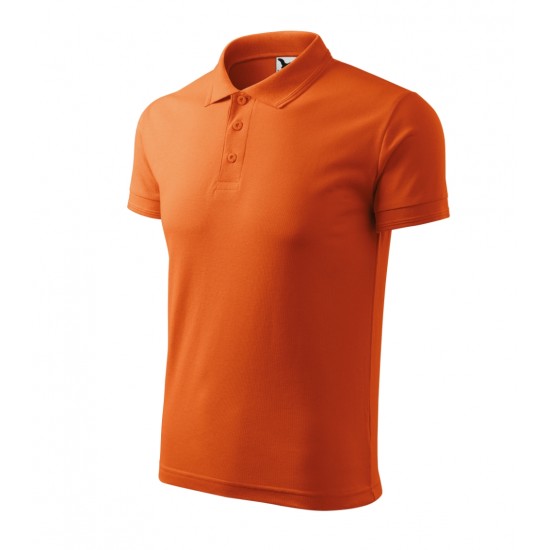 Vyriški Polo Marškinėliai PIQUE Orange, 200 g/m²