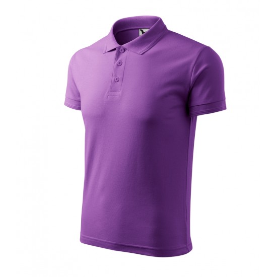 Vyriški Polo Marškinėliai PIQUE Purple, 200 g/m²