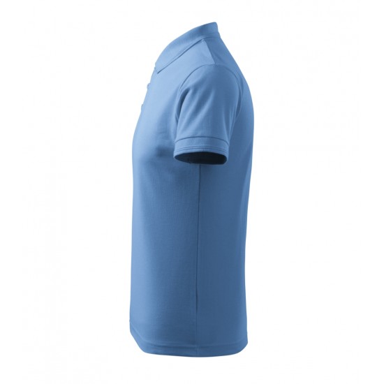 Vyriški Polo Marškinėliai PIQUE Sky blue, 200 g/m²