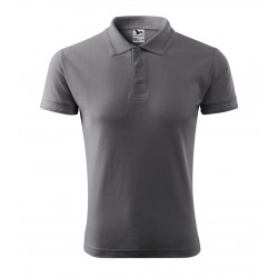 Vyriški Polo Marškinėliai PIQUE Steel gray, 200 g/m²