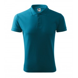 Vyriški Polo Marškinėliai PIQUE Turquoise, 200 g/m²