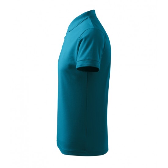 Vyriški Polo Marškinėliai PIQUE Turquoise, 200 g/m²