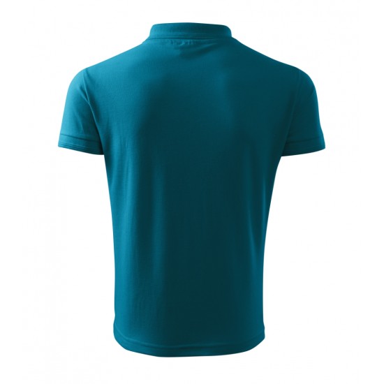 Vyriški Polo Marškinėliai PIQUE Turquoise, 200 g/m²