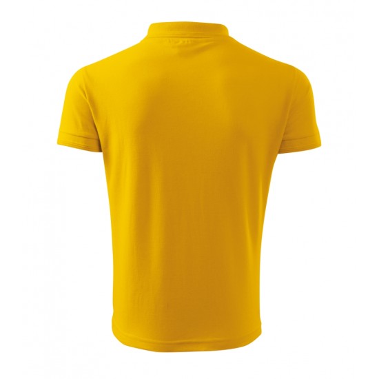 Vyriški Polo Marškinėliai PIQUE Yellow, 200 g/m²