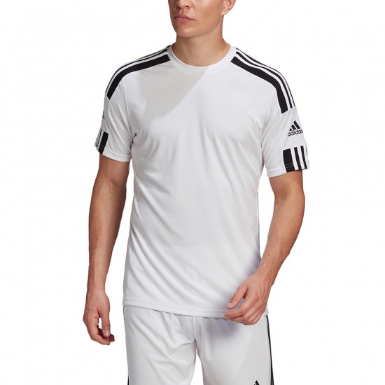 Vyrų Adidas Squadra 21 Džersis Trumpomis Rankovėmis Balta GN5723