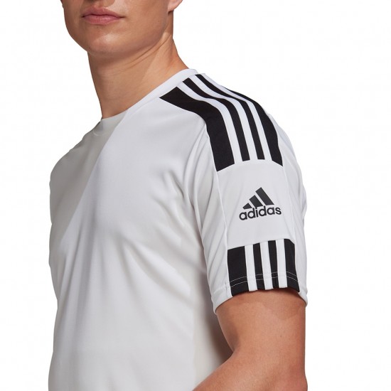 Vyrų Adidas Squadra 21 Džersis Trumpomis Rankovėmis Balta GN5723