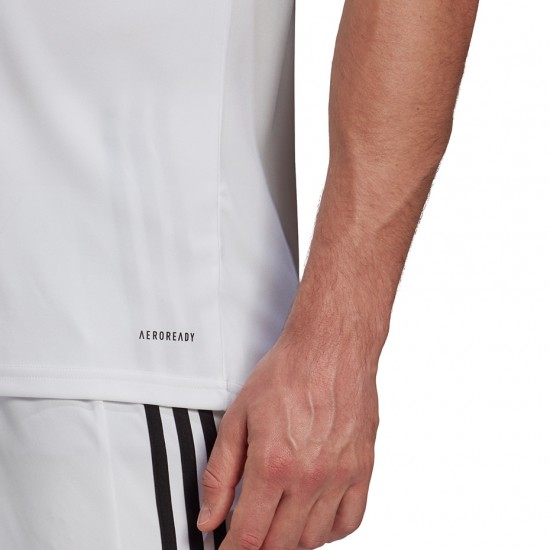 Vyrų Adidas Squadra 21 Džersis Trumpomis Rankovėmis Balta GN5723