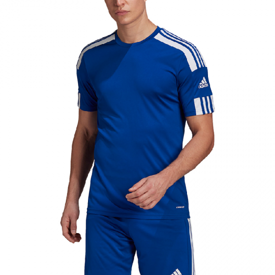 Vyrų Adidas Squadra 21 Jersey Trumpomis Rankovėmis Mėlyna GK9154