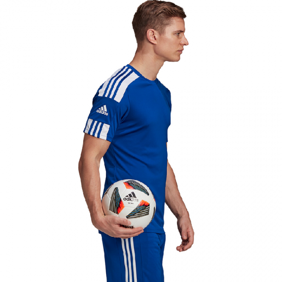 Vyrų Adidas Squadra 21 Jersey Trumpomis Rankovėmis Mėlyna GK9154