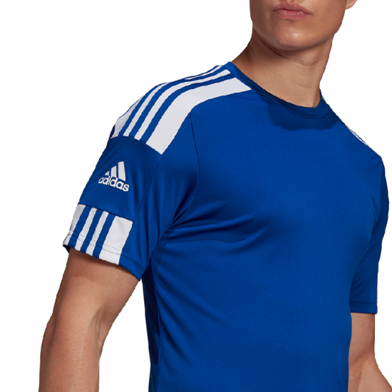 Vyrų Adidas Squadra 21 Jersey Trumpomis Rankovėmis Mėlyna GK9154