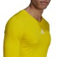 Vyrų Marškinėliai Adidas Team Base Geltoni GN7506