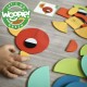 WOOPIE GREEN medinė Montessori dėlionė 40 raštų atkurti 55 vnt. FSC sertifikuota