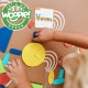 WOOPIE GREEN medinė Montessori dėlionė 40 raštų atkurti 55 vnt. FSC sertifikuota