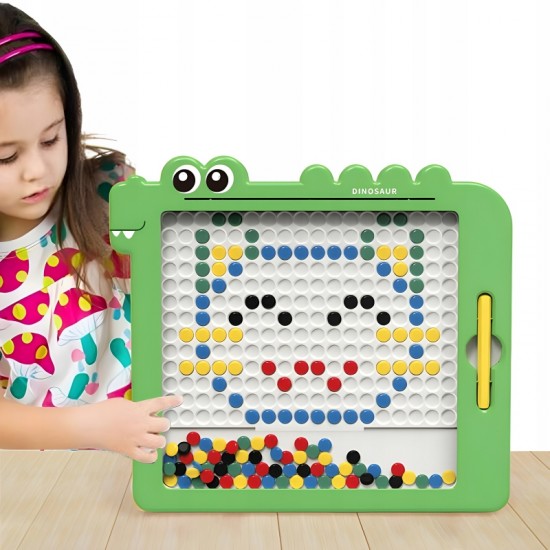 WOOPIE magnetinė lenta vaikams Montessori MagPad dinozauras