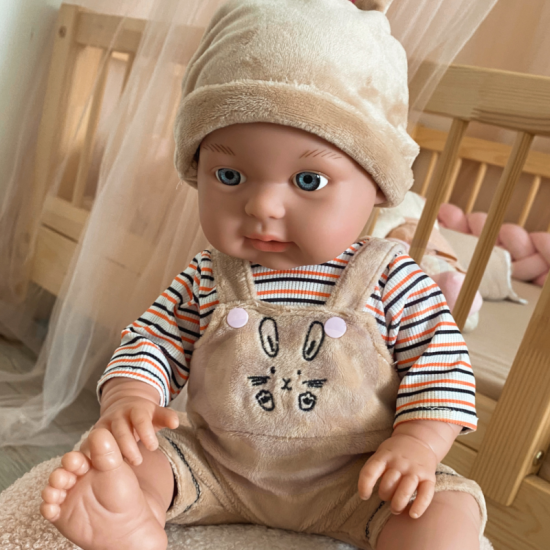 WOOPIE ROYAL Lėlė Doll in Bunny Clothes 46 cm