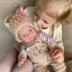 WOOPIE ROYAL Lėlė Doll in Bunny Clothes 46 cm