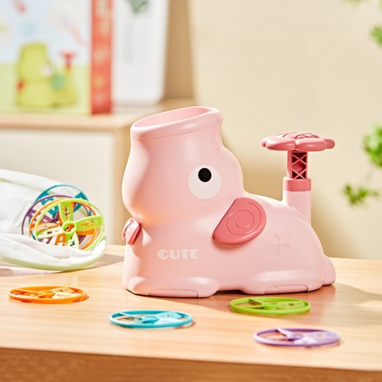 Žaidimų automatas „Gaudyk frisbį“ – disko mėtytuvas WOOPIE