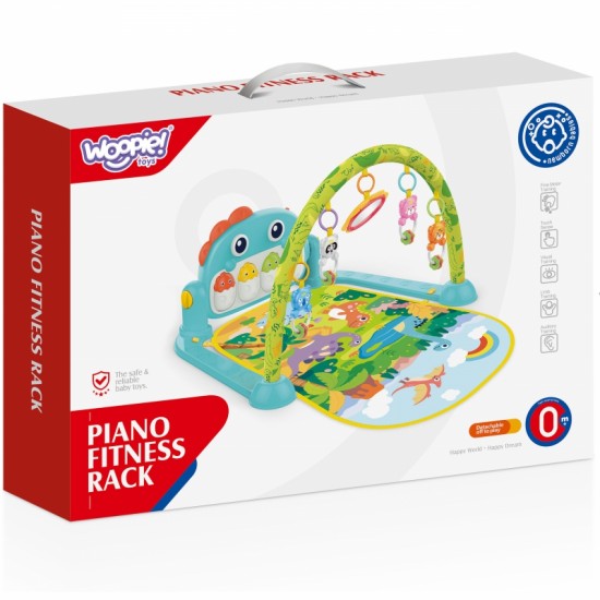 Žaidimų kilimėlis su Dino arka WOOPIE BABY