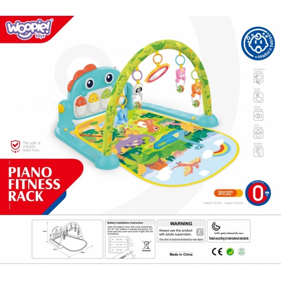 Žaidimų kilimėlis su Dino arka WOOPIE BABY