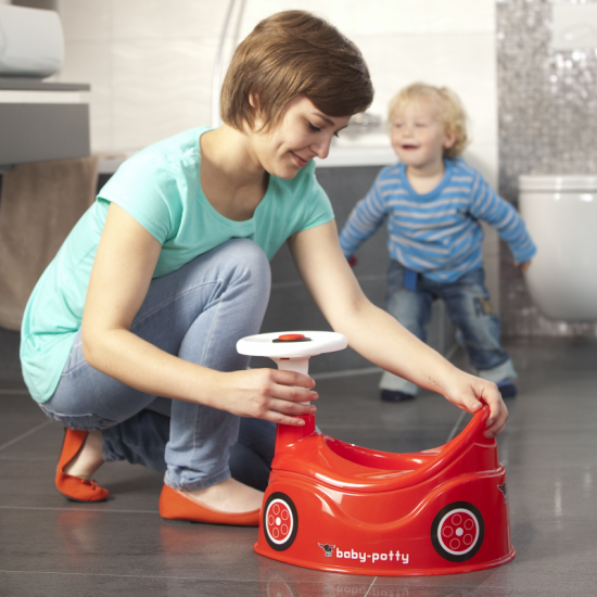 Žaislinis automobilis su vairu Didelis puodukas „Bobby“