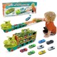 Žaislinis sunkvežimis, dinozaurų bėgis, 2,1 m, automobiliams WOOPIE