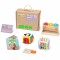 Žaislų dėžutė edukacinė 5in1 sensorinė dėžutė 11-12 mėnesių TOOKY TOY XXL Montessori