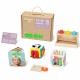 Žaislų dėžutė edukacinė 5in1 sensorinė dėžutė 11-12 mėnesių TOOKY TOY XXL Montessori