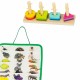 Žaislų dėžutė edukacinė 7in1 sensorinė dėžutė 25-30 mėnesių TOOKY TOY XXL Montessori