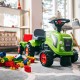 Žalias traktorius su priekaba + priedai nuo 1 metų FALK Baby Claas