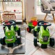 Žalias traktorius su priekaba + priedai nuo 1 metų FALK Baby Claas