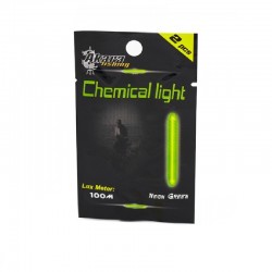 ŽFosforinės vejybinė Švieselė FI39-4 Green Neon (4,5mm, Ilgis 39mm)