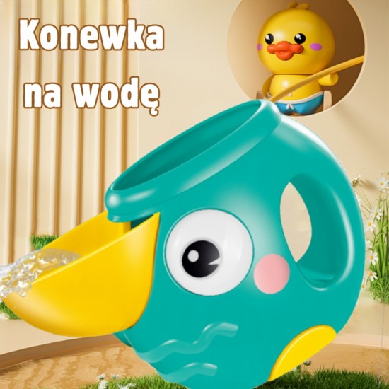 Žirafos vonios žaislas su siurbimo puodelio piltuvu WOOPIE BABY