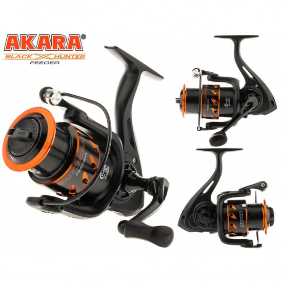 Žvejybinė Ritė AKARA Black Hunter Feeder BH 5000, guoliai 9+1,Perdavimo santykis 5,1:1