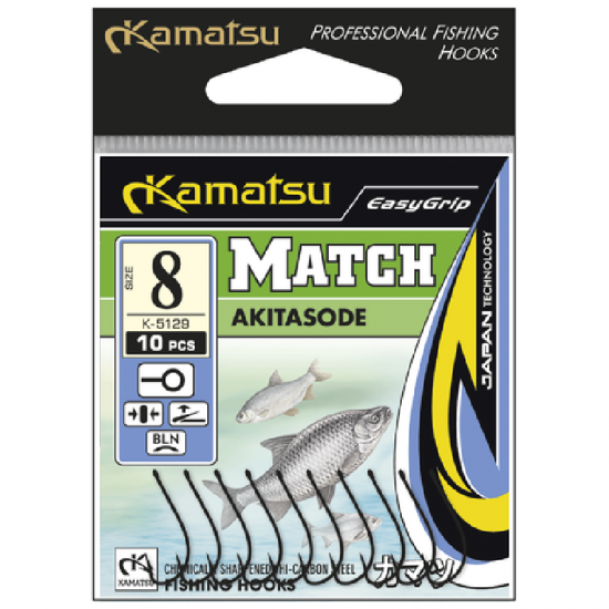 Žvejybiniai Kabliukai KAMATSU Akitasode Match Bln Nr.14