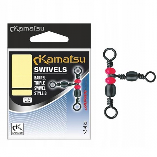 Žvejybinis suktukas KAMATSU Triple Nr.6-8