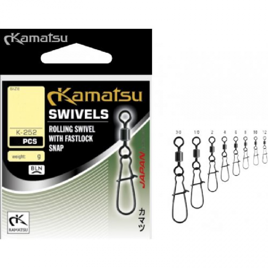 Žvejybinis suktukas su segtuku KAMATSU XL