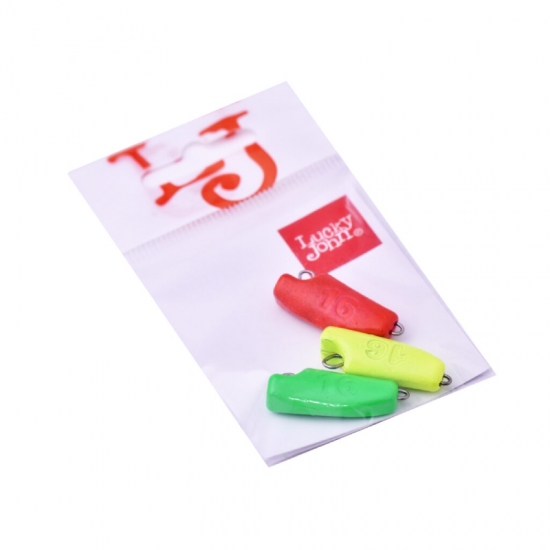 Žvejybinis Svarelis Lucky John Jig Rover RGY Mix 18