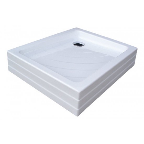 Akrilinis dušo padėklas Ravak Aneta, 75x90 PU baltas Akrilinis dušo padėklas Ravak Aneta, 75x90 PU baltas