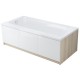 Akrilo vonia Cersanit Smart, 170x80 cm dešininė