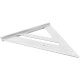 Aliuminis mat. trikampis 180 x 3 mm Aliuminis mat. trikampis 180 x 3 mm