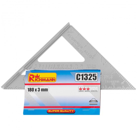 Aliuminis mat. trikampis 180 x 3 mm Aliuminis mat. trikampis 180 x 3 mm
