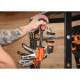 Aliuminis spaustuvas MEDIUM DUTY su jėgos matuokliu 150 mm, JORGENSEN