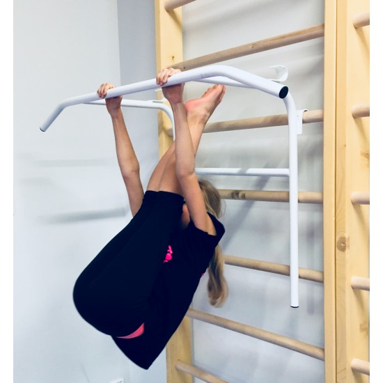 Ant sienelės pakabinamas skersinis + lygiagretės SANRO 2in1 Juodas, iki 150kg Ant sienelės pakabinamas skersinis + lygiagretės SANRO 2in1 Juodas, iki 150kg