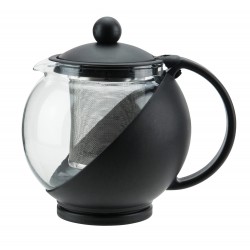 Arbatinukas stikl. 1.25L su met. sieteliu 57544