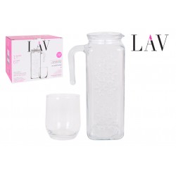 Ąsotis 1.2L su stiklinėmis 6* 315ml LAV